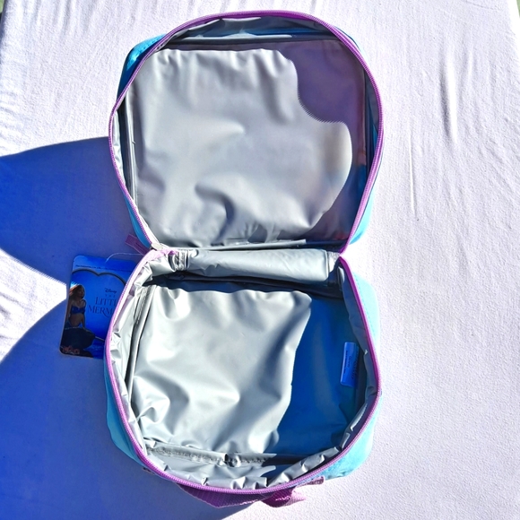 Disney The Little Mermaid 2-Way Zipper Lunch Bag - Picture 2 of 2